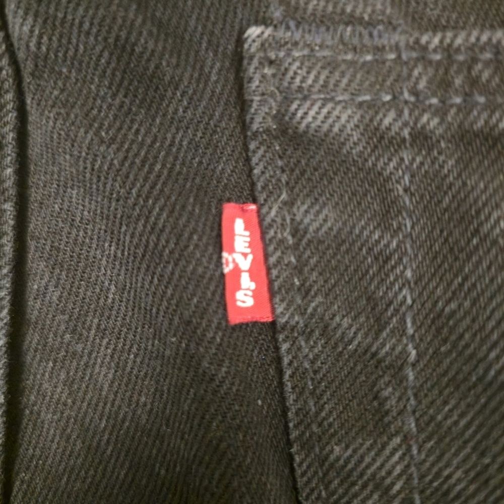 NWOT Denim Tears + Levi 501 DT Black Straight Leg Jeans Mens 34x34 Button Fly - Picture 3 of 7